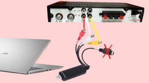 How to connect set top box to laptop