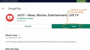 How to use jio tv on windows laptop and comouter