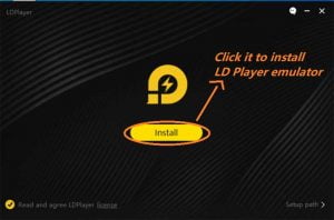 How to install ld player on system to use jio tv