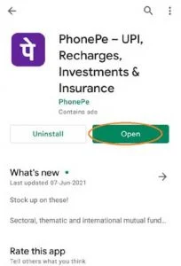 Reset UPI Pin in Phonepe