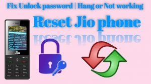 How to hard reset jio phone