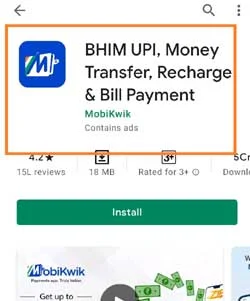 Mobikwik application