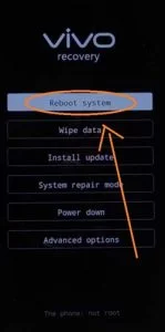 reboot system