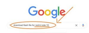 search " Download Flash File for Redmi Note10"