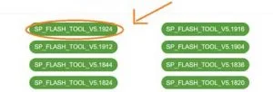  click on any version t0 download the SP Flash tool
