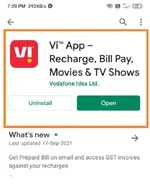 Install the My VI application 