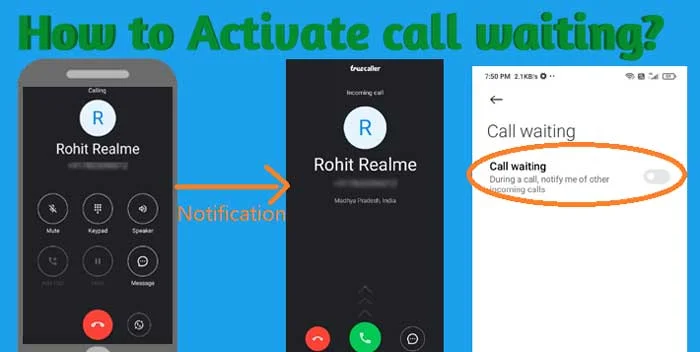 How to activate call waiting
