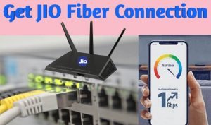 How to get jio fiber connection