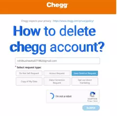 How to delete chegg account