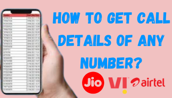 how to get call details of any number