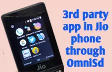 Application available for jio phone on OmniSD
