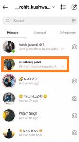 hide instagram chat