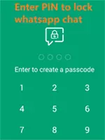 Open the Locker what`s chat app on your phone.