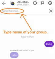 Create group in instagram in iphone and android