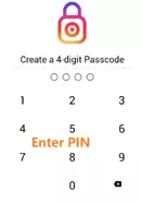 passcode instagram chat