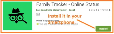 family tracker whatsapp online notification tracker
