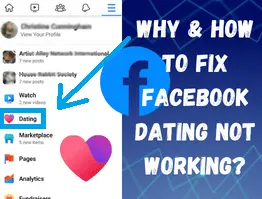 facebook dating not showing up