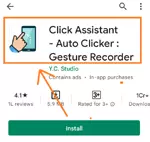 Install the Click Assistant - Auto clicker