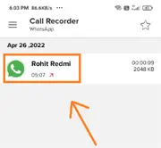 whatsapp call recording app