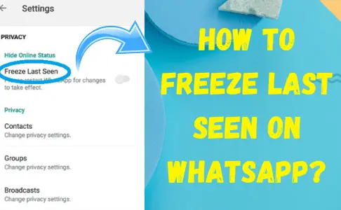 How to Freeze Last Seen on WhatsApp