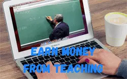 teach online to earn money
