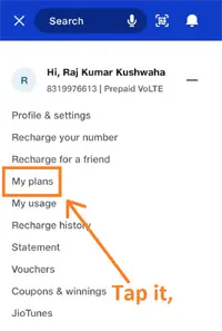 how to activate jio recharge