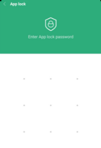  When you will tap on 'App Lock', you will be asked to set up the assistance and password to activate the service of the app lock