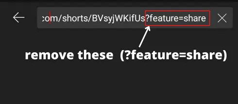 Paste the URL in the youtube search bar