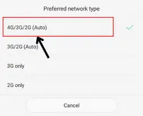 How do I connect to a cellular voice network