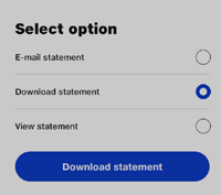 download call history statement