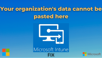 Your organization's data cannot be pasted here